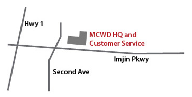 Customer Service Office Map