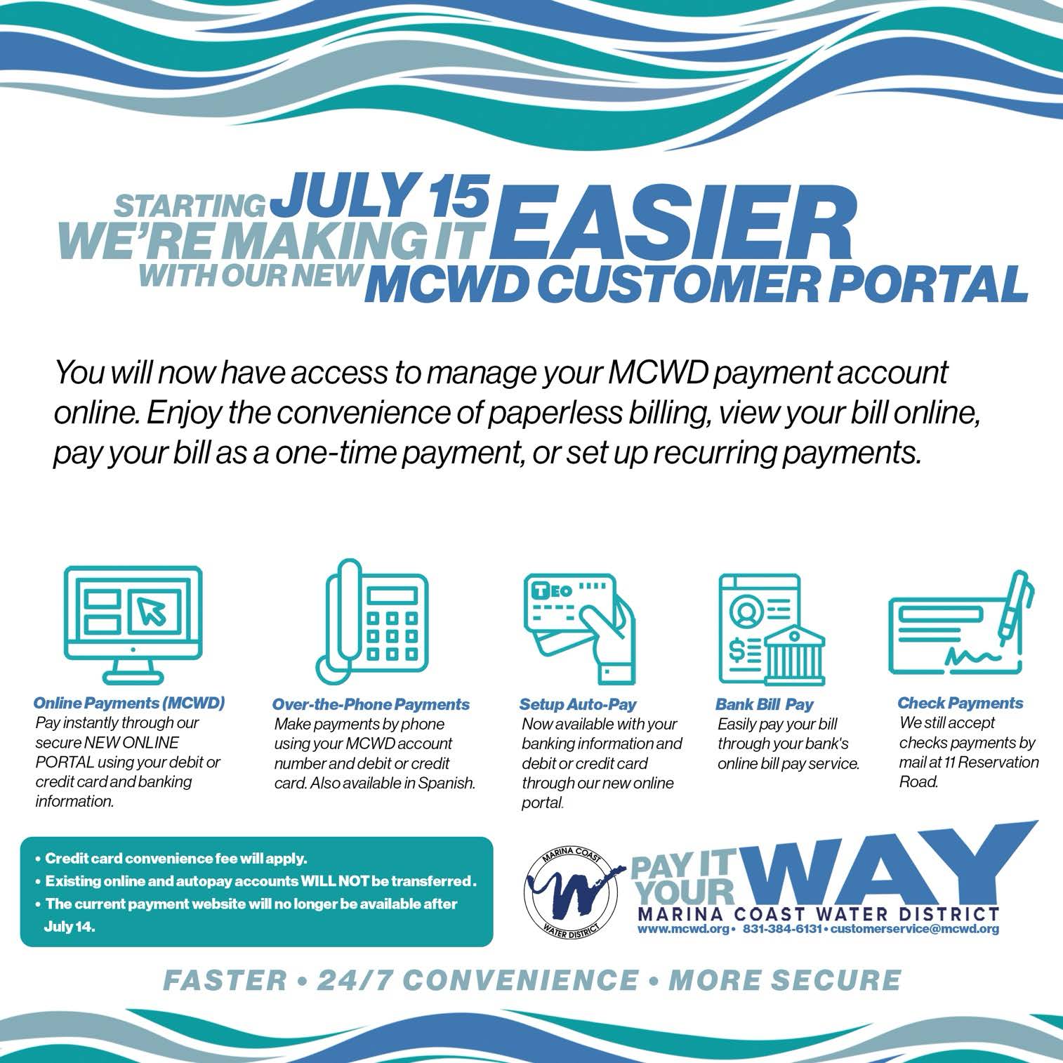 New Payment Portal